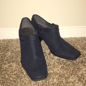 Navy Booties